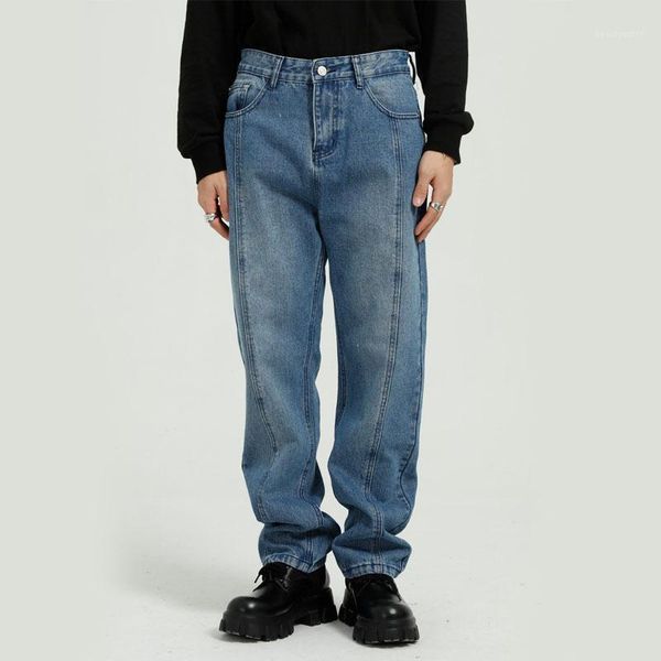 men's jeans men vintage casual loose straight trousers male streetwear fashion hip hop wide leg denim pants, Blue
men's jeans men vintage casual loose straight trousers male streetwear fashion hip hop wide leg denim pants, Blue