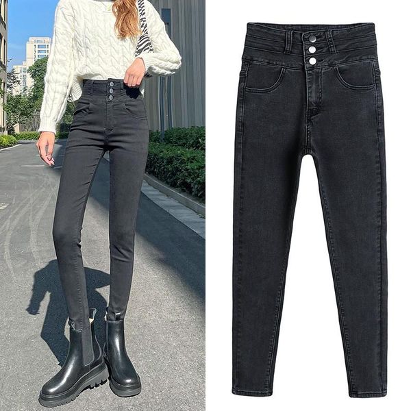 women's jeans guuzyuviz winter skinny woman stretch high waist pencil pants denim vintage casual korean vaqueros mujer, Blue
women's jeans guuzyuviz winter skinny woman stretch high waist pencil pants denim vintage casual korean vaqueros mujer, Blue
