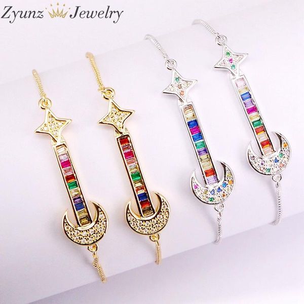 10pcs, rainbow moon-star bar connector, pave micro cz spacer beads connector charm bead bracelets link, chain, Black
10pcs, rainbow moon-star bar connector, pave micro cz spacer beads connector charm bead bracelets link, chain, Black