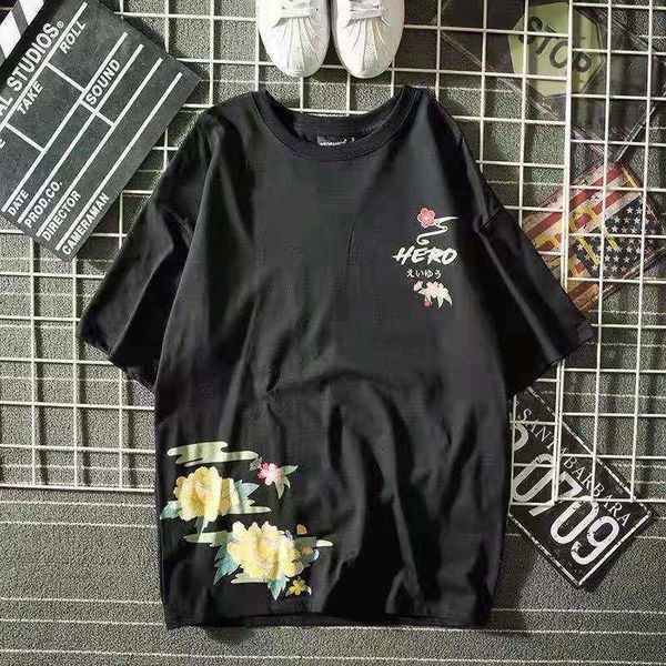 hip hop tshirt streetwear cotton harajuku plus tees male casual japanese funny loose summer high street _yw_rw, Black;brown
hip hop tshirt streetwear cotton harajuku plus tees male casual japanese funny loose summer high street _yw_rw, Black;brown