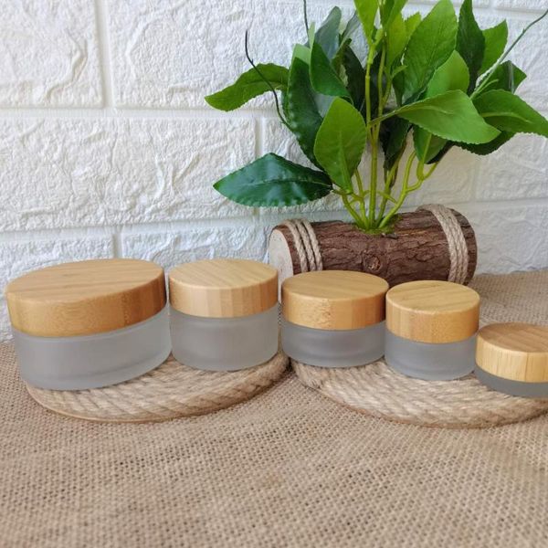 storage bottles & jars custom logo bamboo glass jar cosmetic frosted skincare packaging containers for makeup eye cream face natural lids
storage bottles & jars custom logo bamboo glass jar cosmetic frosted skincare packaging containers for makeup eye cream face natural lids