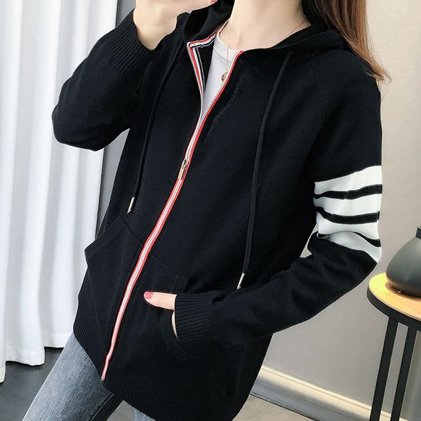 women's sweaters female hooded sweater, autumn and winter novelty, zipper, pocket, student, female knitted cardigan, black, blue, grey,, White;black
women's sweaters female hooded sweater, autumn and winter novelty, zipper, pocket, student, female knitted cardigan, black, blue, grey,, White;black