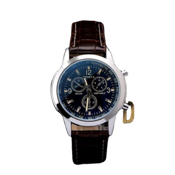 fashion casual three-eye watch for men leather strap waterproof men's quartz watches male wristwatches relogio masculino, Slivery;brown
fashion casual three-eye watch for men leather strap waterproof men's quartz watches male wristwatches relogio masculino, Slivery;brown