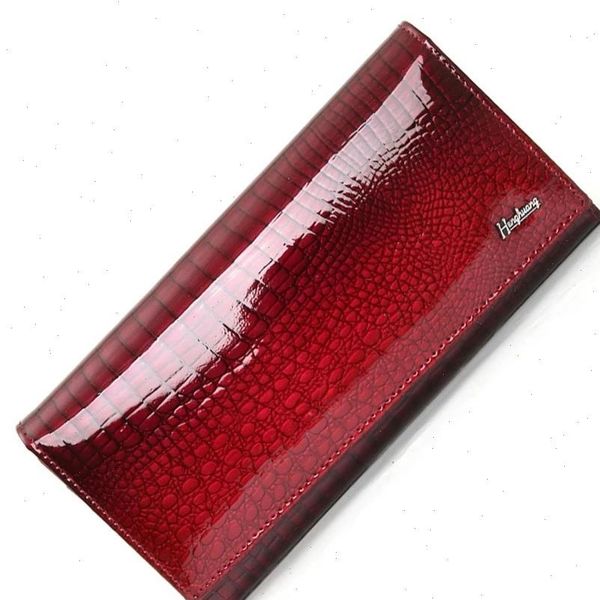 genuine leather wallet women long brand wallets cow female purse famous designer ladies coin purses, Red;black
genuine leather wallet women long brand wallets cow female purse famous designer ladies coin purses, Red;black