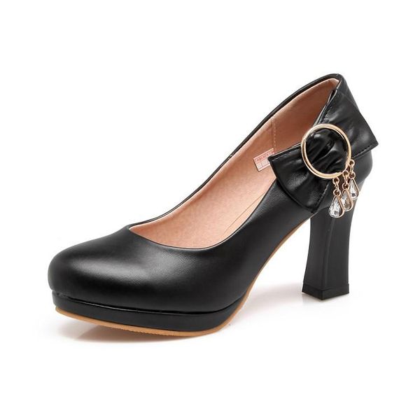 dress shoes age season with round head thick high light mouth size code 32-43 women's shoes, 1823, Black
dress shoes age season with round head thick high light mouth size code 32-43 women's shoes, 1823, Black