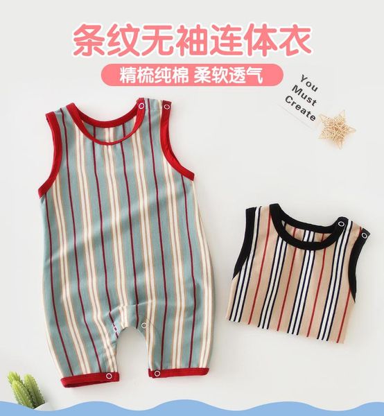 jumpsuits summer jumpsuit cotton baby romper short sleeve casual stripe born boy clothes ropa de nino bodysuits be50br, Blue
jumpsuits summer jumpsuit cotton baby romper short sleeve casual stripe born boy clothes ropa de nino bodysuits be50br, Blue