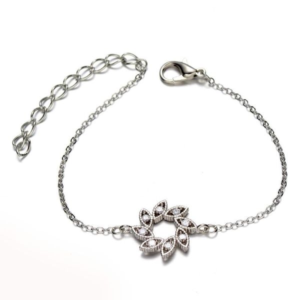 trendy jewelry charm zircon flower beads women's bracelet handmade copper micro pave chain bracelets & bangles bijoux femme link,, Black
trendy jewelry charm zircon flower beads women's bracelet handmade copper micro pave chain bracelets & bangles bijoux femme link,, Black