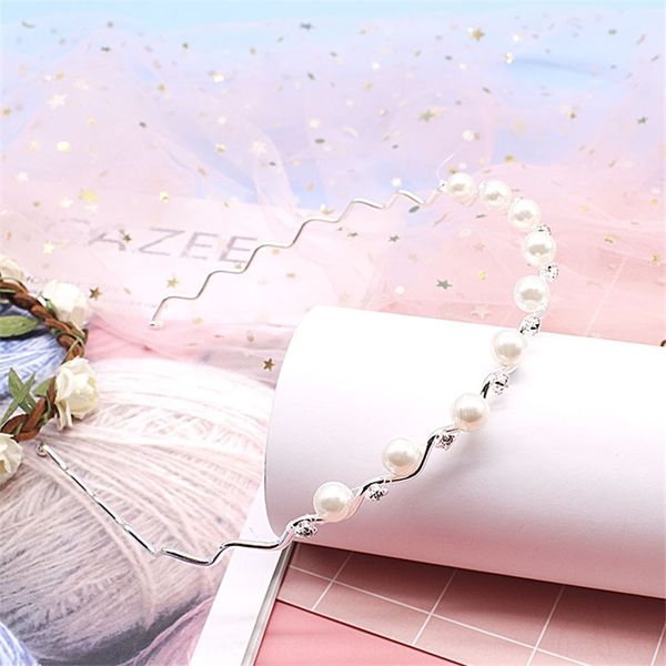 hKg fashion korean accessories pearl hair headb with headbs pearlgold and silver wavy hair band
hKg fashion korean accessories pearl hair headb with headbs pearlgold and silver wavy hair band