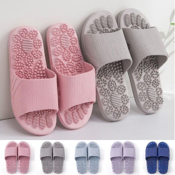 slippers summer 2021 indoor non-slip massage shoes solid soft bottom couple home sandals men point, Black
slippers summer 2021 indoor non-slip massage shoes solid soft bottom couple home sandals men point, Black