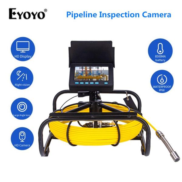 eyoyo wp9604b pipeline endoscope inspection camera 30m underwater industrial pipe sewer drain wall video plumbing system dvr cam ip cameras
eyoyo wp9604b pipeline endoscope inspection camera 30m underwater industrial pipe sewer drain wall video plumbing system dvr cam ip cameras
