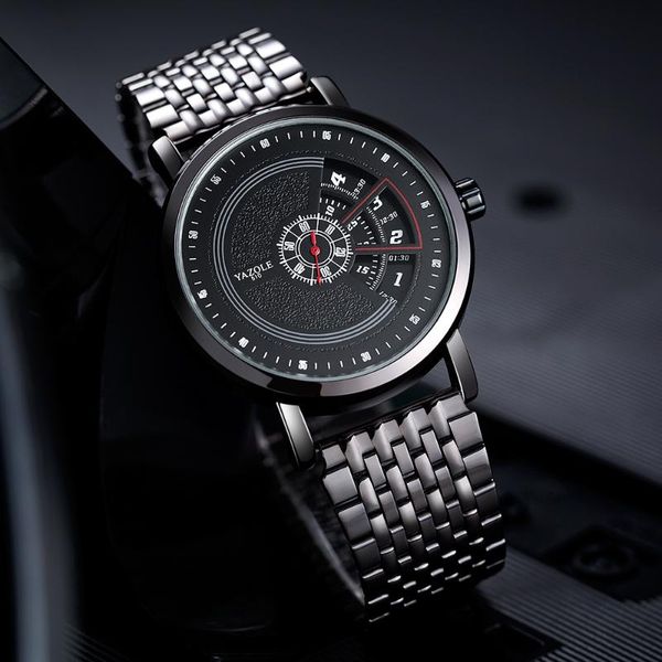 wristwatches fashion creativity quartz wristwatch stainless steel strap band yazole men watchhollow reloj hombremale clock, Slivery;brown
wristwatches fashion creativity quartz wristwatch stainless steel strap band yazole men watchhollow reloj hombremale clock, Slivery;brown