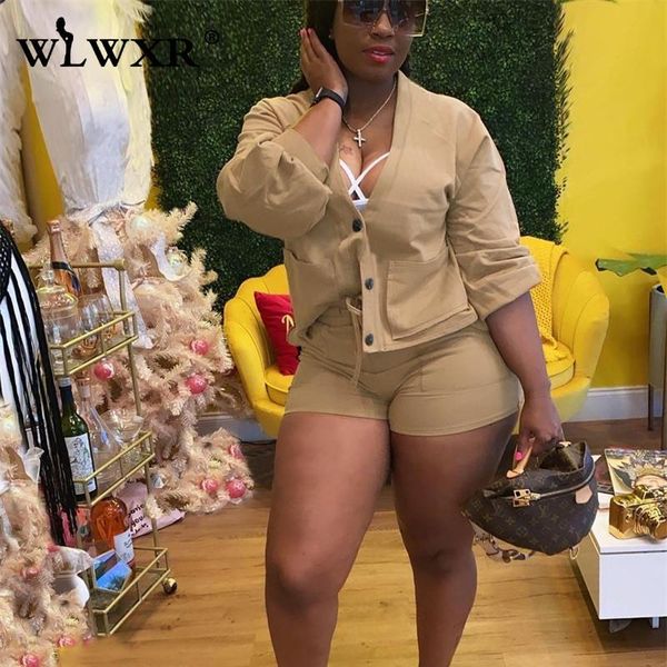 women's tracksuits wlwxr summer ribbed sports 2 two piece sets tracksuit womens outfits long sleeve shirt shorts female casual matching, Gray
women's tracksuits wlwxr summer ribbed sports 2 two piece sets tracksuit womens outfits long sleeve shirt shorts female casual matching, Gray