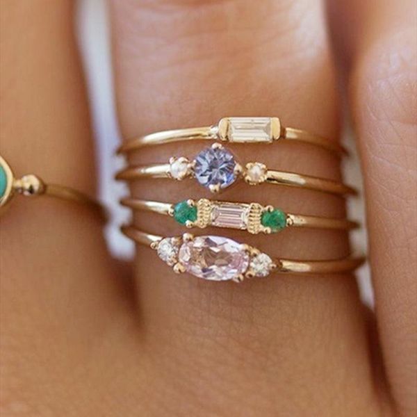 cluster rings loredana for women stylish geometric sweet romantic stone combination ring treasure the girl valentines gift, Golden;silver
cluster rings loredana for women stylish geometric sweet romantic stone combination ring treasure the girl valentines gift, Golden;silver