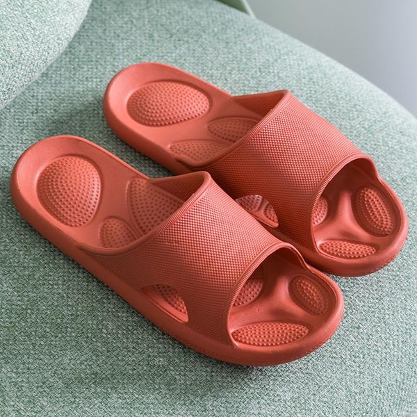 slippers house women's summer soft bottom sandals and home indoor bathroom, Black