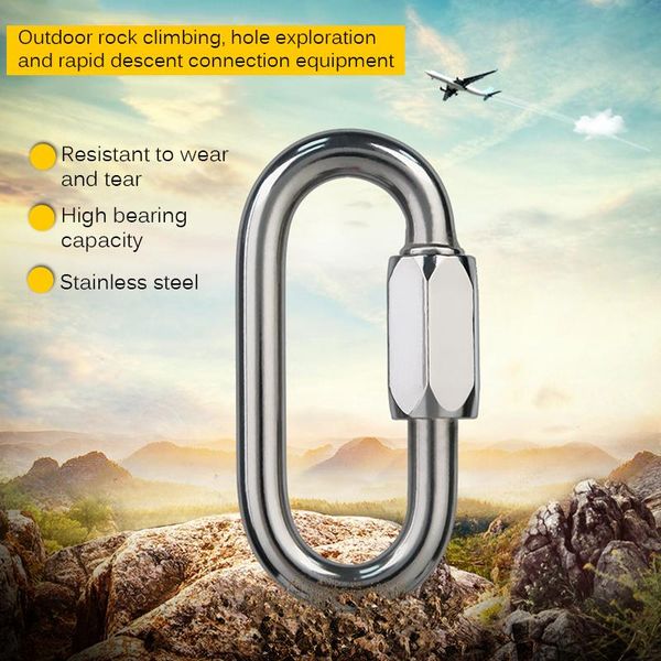 cords, slings and webbing buckle stainless steel round carabiner widely used safety heavy bearing hook for hiking
cords, slings and webbing buckle stainless steel round carabiner widely used safety heavy bearing hook for hiking