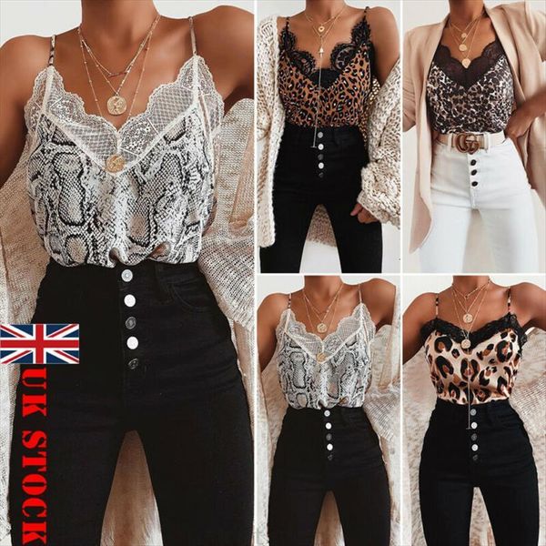 summer leopard lace fashion womens tank camisole sleeveless vest casual silk ladies loose v neck t shirt plus size, White
summer leopard lace fashion womens tank camisole sleeveless vest casual silk ladies loose v neck t shirt plus size, White