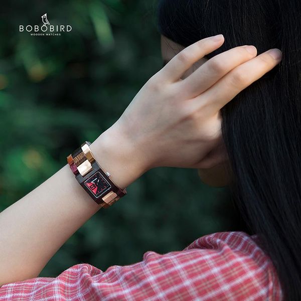 wristwatches zegarek damski wooden ladies watches women wood watch bobo bird bamboo wristwatch quartz square in box girl friend gift, Slivery;brown
wristwatches zegarek damski wooden ladies watches women wood watch bobo bird bamboo wristwatch quartz square in box girl friend gift, Slivery;brown