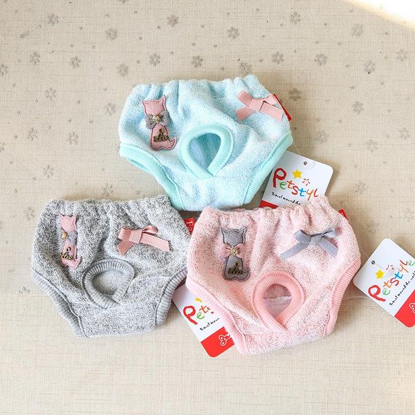 dog apparel breathable mesh female pet sanitary physiological pants panties short cute cat small trousers underwear diaper
dog apparel breathable mesh female pet sanitary physiological pants panties short cute cat small trousers underwear diaper