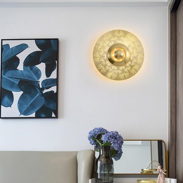wall lamp nordic modern copper hollow pattern art creative background bedroom corridor decoration led
wall lamp nordic modern copper hollow pattern art creative background bedroom corridor decoration led