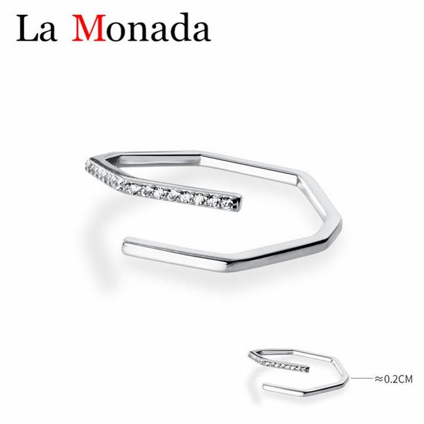 cluster rings minimalist geometric zircon open adjustable finger polygon shape 925 sterling silver designer jewelry, Golden;silver
cluster rings minimalist geometric zircon open adjustable finger polygon shape 925 sterling silver designer jewelry, Golden;silver