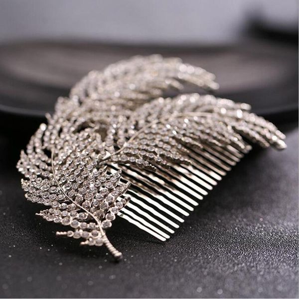 hair clips & barrettes bridal headwear wedding accessories rhinestone feather hairpins head jewelry clip comb for women party headband, Golden;silver
hair clips & barrettes bridal headwear wedding accessories rhinestone feather hairpins head jewelry clip comb for women party headband, Golden;silver