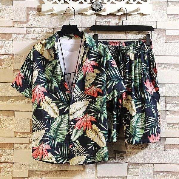 men's tracksuits hawaiian set short sleeve printing mens beach summer casual floral shirt cardigan holiday two piece suit men sets -5x, Gray
men's tracksuits hawaiian set short sleeve printing mens beach summer casual floral shirt cardigan holiday two piece suit men sets -5x, Gray