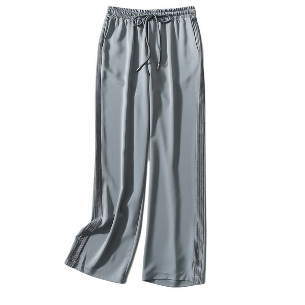 fashionable pants a20 side panel wide leg , covering crotch, straight style for women in 2021, Black;white
fashionable pants a20 side panel wide leg , covering crotch, straight style for women in 2021, Black;white