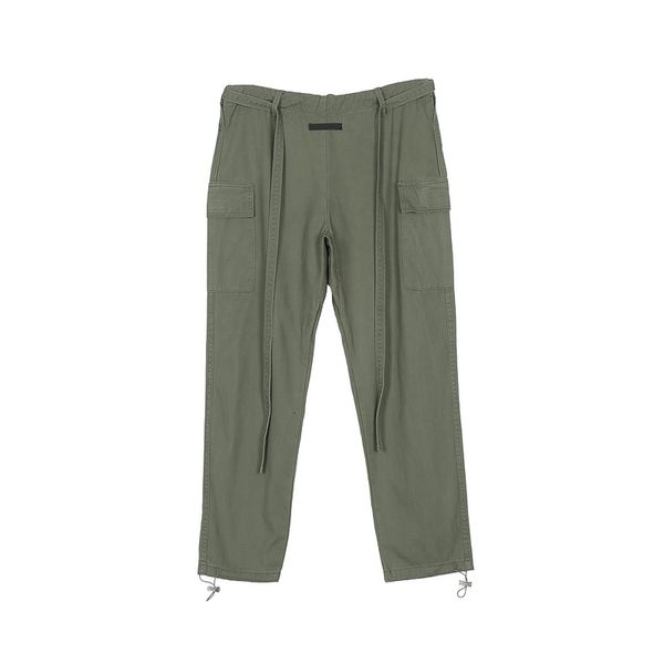 2021 sixth collection fg essentials men army green casual streetwear pants joggers cargo trousers, Black
2021 sixth collection fg essentials men army green casual streetwear pants joggers cargo trousers, Black