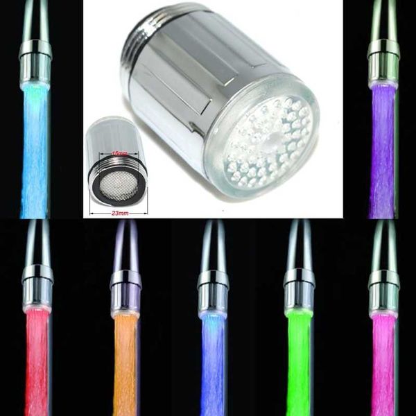 kitchen faucets led faucet light tap nozzle rgb 7 colors change blinking temperature aerator water saving bathroom accessories
kitchen faucets led faucet light tap nozzle rgb 7 colors change blinking temperature aerator water saving bathroom accessories