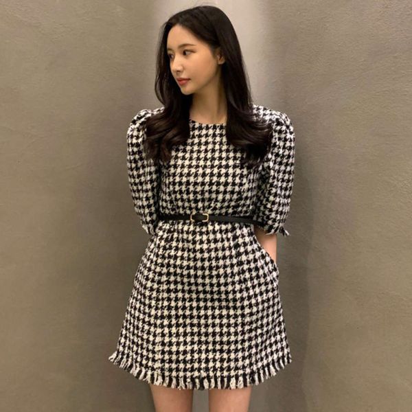 casual dresses dress women clothesfrench crew neck a-line fringe design small thousand bird lattice with h5z1, Black;gray
casual dresses dress women clothesfrench crew neck a-line fringe design small thousand bird lattice with h5z1, Black;gray
