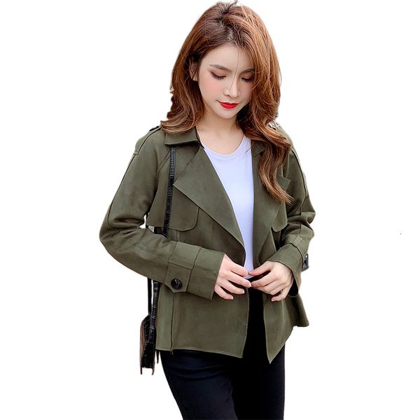 women's jackets spring and autumn double row a lapel button ladies casual korean thin short jacket h kia9, Black;brown
women's jackets spring and autumn double row a lapel button ladies casual korean thin short jacket h kia9, Black;brown