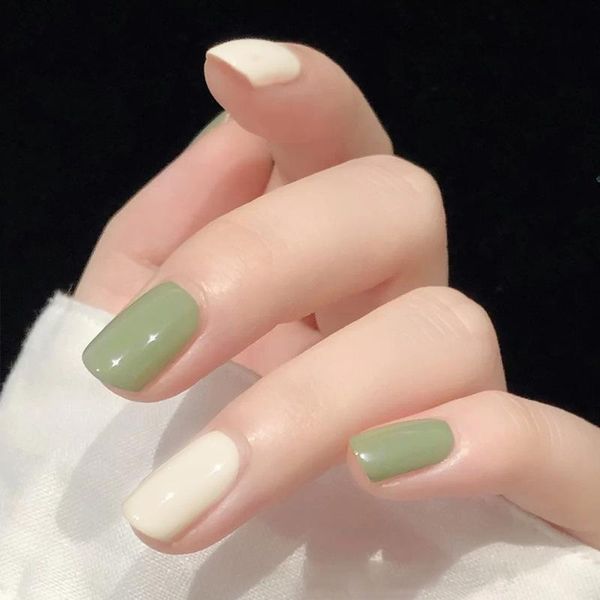 false nails 24pcs/set fake with designs short press on art circle green and white jump color square nail fa, Red;gold
false nails 24pcs/set fake with designs short press on art circle green and white jump color square nail fa, Red;gold