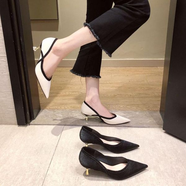 dress shoes pointed toe female high heels shallow mouth girly style korean fashion single rubber sole 5.5cm heel woman, Black
dress shoes pointed toe female high heels shallow mouth girly style korean fashion single rubber sole 5.5cm heel woman, Black