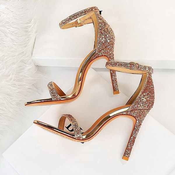 sandals silver champagne high heels women buckle strap gladiator stiletto wedding rhine stone, Black
sandals silver champagne high heels women buckle strap gladiator stiletto wedding rhine stone, Black