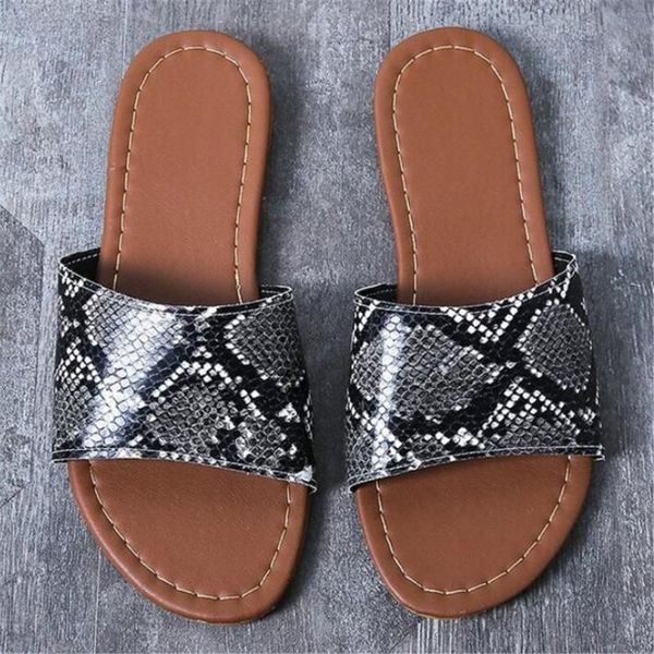 sandals and slippers women summer low-heel snake print european american large size 41-43 ladies women's shoes, Black
sandals and slippers women summer low-heel snake print european american large size 41-43 ladies women's shoes, Black