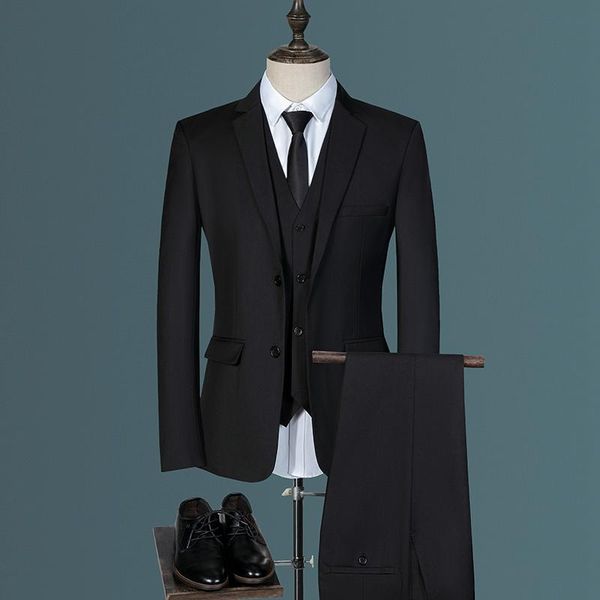 men's suits & blazers men's wedding dress set boutique prom/nightclub/party/social tuxedo korean style slim business casual suit 3, White;black
men's suits & blazers men's wedding dress set boutique prom/nightclub/party/social tuxedo korean style slim business casual suit 3, White;black