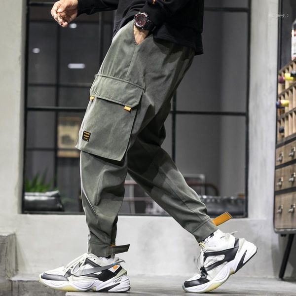 men's 2021 spring and summer multi-pocket harun pants tide japanese loose large-size work card, Black
men's 2021 spring and summer multi-pocket harun pants tide japanese loose large-size work card, Black
