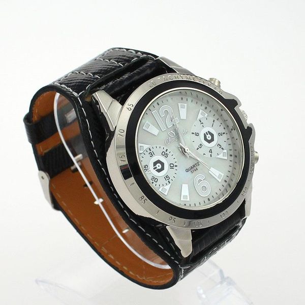 wristwatches men watches male faux leather oversized quartz hands wrist watch vintage style wristwatch, Slivery;brown
wristwatches men watches male faux leather oversized quartz hands wrist watch vintage style wristwatch, Slivery;brown