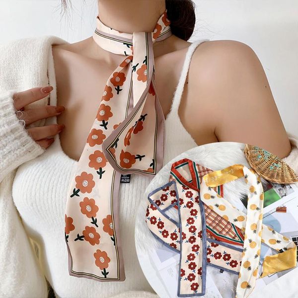 long silk scarf for women 2021diy print ribbons fashion head skinny scarves hair tie ponytail accessories
long silk scarf for women 2021diy print ribbons fashion head skinny scarves hair tie ponytail accessories