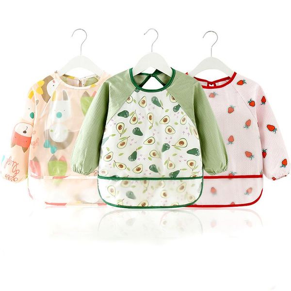 cartoon long sleeve pure cotton waterproof reversible headscarf bibs children's meal drawing and painting apron baby feeding bur clo
cartoon long sleeve pure cotton waterproof reversible headscarf bibs children's meal drawing and painting apron baby feeding bur clo