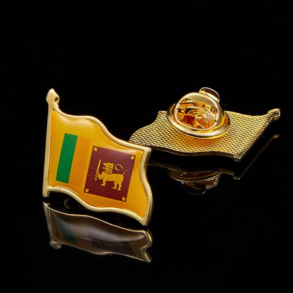 30pcs asian sri lanka country waving national flag gold plated craft courtesy enamel lapel pin badge
30pcs asian sri lanka country waving national flag gold plated craft courtesy enamel lapel pin badge
