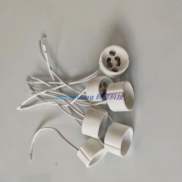 lamp holders & bases gu10 holder ceramic connector socket with led halogen cord 
lamp holders & bases gu10 holder ceramic connector socket with led halogen cord