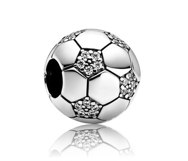 20pcs silver association football soccer charms european beads fit pandora 925 sterling silver snake chain bracelet charms jewelry diy makin, Black
20pcs silver association football soccer charms european beads fit pandora 925 sterling silver snake chain bracelet charms jewelry diy makin, Black