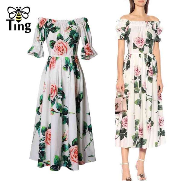 runway rose flower print vintage slash neck midi long party dinner night dresses summer elegant retro casual robes d 210513, Black;gray
runway rose flower print vintage slash neck midi long party dinner night dresses summer elegant retro casual robes d 210513, Black;gray