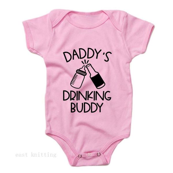 rompers born infant baby boys girls short sleeve romper jumpsuit casual kids clothes daddy's drinking buddy print summer outwear, Blue
rompers born infant baby boys girls short sleeve romper jumpsuit casual kids clothes daddy's drinking buddy print summer outwear, Blue