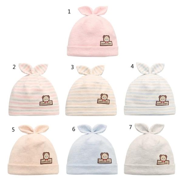 caps & hats solid cotton born baby tire with ear girls boys sun bow 2021 spring summer clothing accessories, Yellow 
caps & hats solid cotton born baby tire with ear girls boys sun bow 2021 spring summer clothing accessories, Yellow