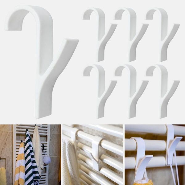 bendable clothes 6-piece white high-quality towel rack, rail bath hook for heating radiator
bendable clothes 6-piece white high-quality towel rack, rail bath hook for heating radiator