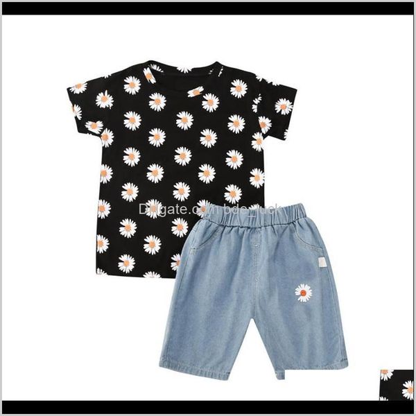 baby, & maternity baby girl clothing sets sunflower printed t shirt + blue denim pants 1-5y kids children summer casual outfits drop del, White
baby, & maternity baby girl clothing sets sunflower printed t shirt + blue denim pants 1-5y kids children summer casual outfits drop del, White