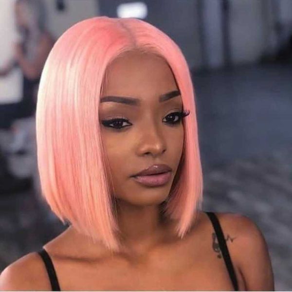 pink bob t part lace front wigs human hair 13x1 pre plucked colored short for black women remy custom wig, Black;brown
pink bob t part lace front wigs human hair 13x1 pre plucked colored short for black women remy custom wig, Black;brown
