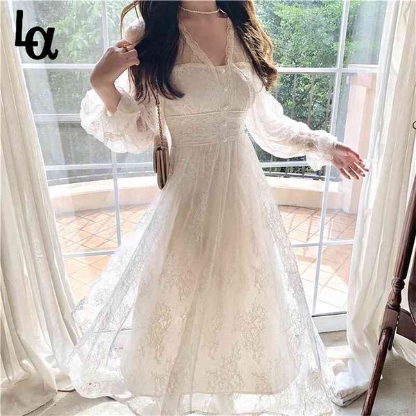 fairy elegant dress women casual evening party vintage female retro long sleeve korean spring 210519, Black;gray
fairy elegant dress women casual evening party vintage female retro long sleeve korean spring 210519, Black;gray